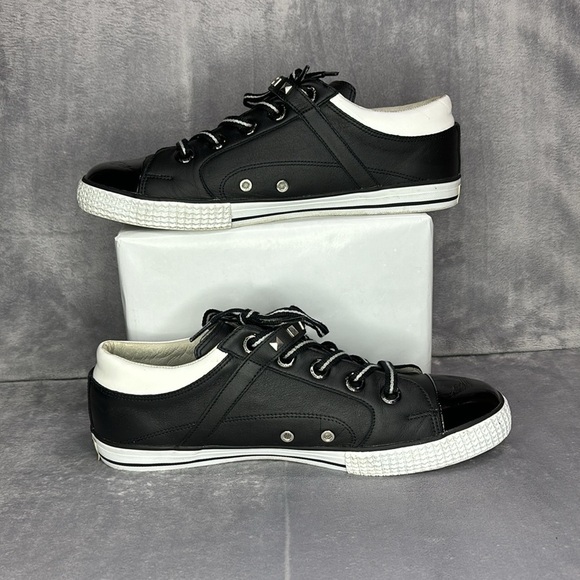 🔥🔥🔥 Robin’s Jeans Men's Nathan Black Sneaker Size: 11🔥🔥🔥 - Picture 2 of 14
